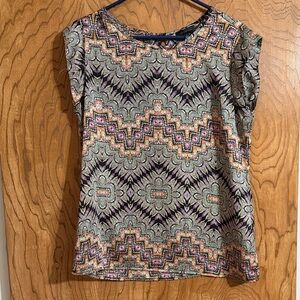 The Limited Multicolor Patterned Blouse